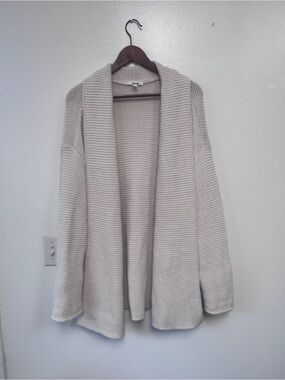 Splendid Cozy Oversized Open-Front Women’s - Cream